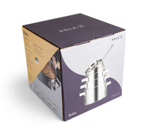 Sola Pannenset Ruby - RVS - Kookpan ø 16, 18, 20 cm & Steelpan ø 16 cm - Inductie geschikt - 4 Delig