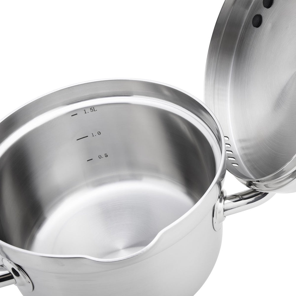 Sola Pannenset Muze (Kookpan ø 16, 18, 20 cm, Steelpan ø 16 cm) 4-delig