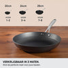 Stahl Cookware Koekenpan Gietijzer Lichtgewicht - 24 cm - Ook inductie geschikt