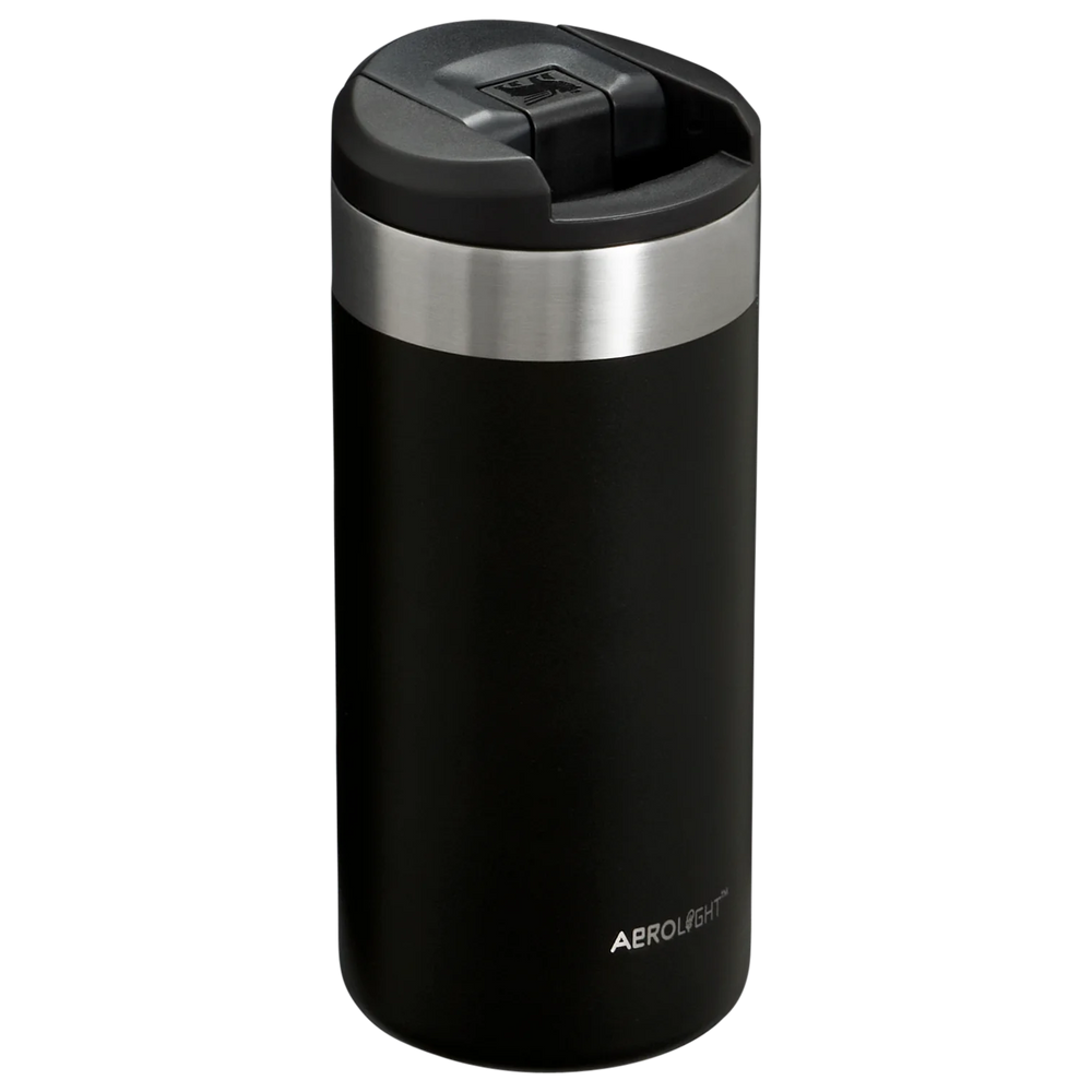 Stanley Thermosbeker - Drinkbeker - The AeroLight™ Transit Bottle - Black 2.0 - 350 ml