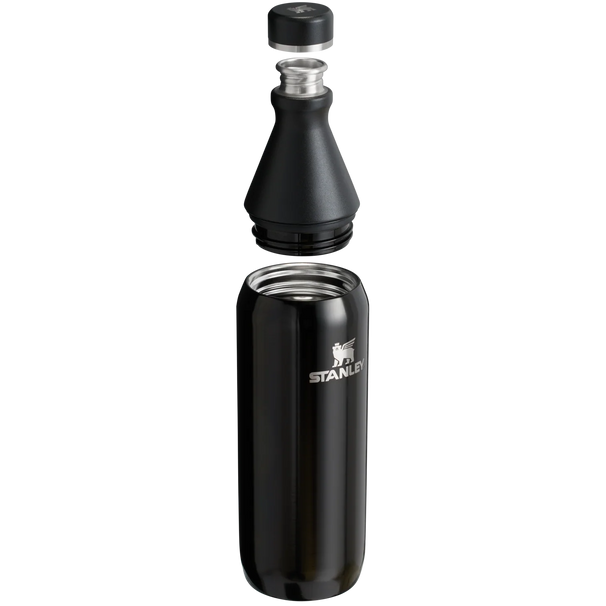 Stanley Drinkfles - Waterfles - The All Day Slim Bottle - Black - 600 ml