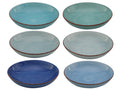 Assiettes à pâtes Studio Tavola Ocean Blue ø 23 cm - 6 pièces