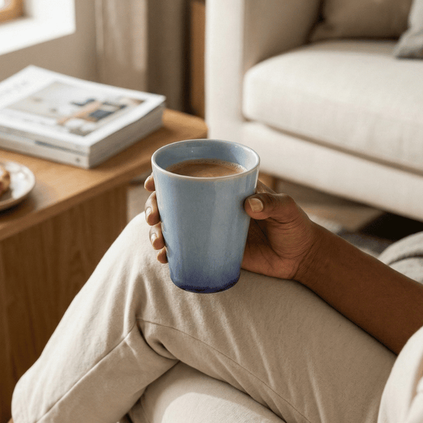 Studio Tavola Koffieset - Koffiekopjes & Cappuccinokopjes - Fire - 12 stuks