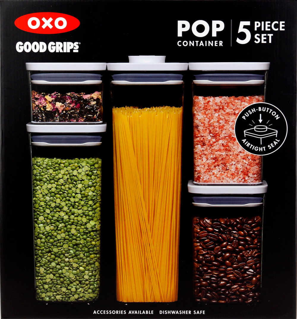 OXO Good Grips Voorraadpotten Set POP 2.0 5-delig