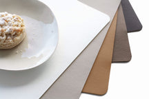 ASA Selection Placemat - Leather Optic Fine - Wit - 46 x 33 cm