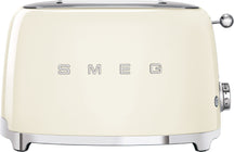 SMEG Broodrooster - 2 sleuven - creme - TSF01CREU