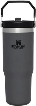 Tasse Thermos Stanley The IceFlow Flip Straw - Charbon - 890 ml