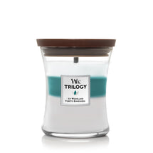 Bougie parfumée WoodWick Medium Icy Woodland Trilogy - 11 cm / ø 10 cm