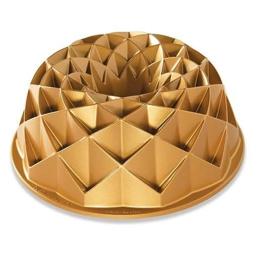 Nordic Ware Turban Moule à pâtisserie Jubilee Bundt Doré ø 25 cm / 2,4 litres