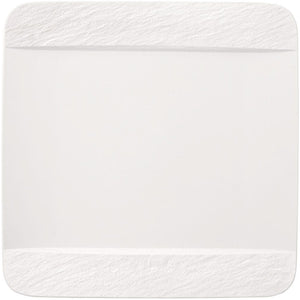 Villeroy & Boch Dinerbord Manufacture Rock - Wit - 28 x 28 cm