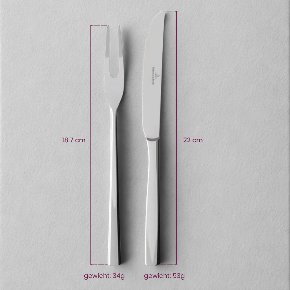 Villeroy & Boch Steakset Piemont - 12-delig