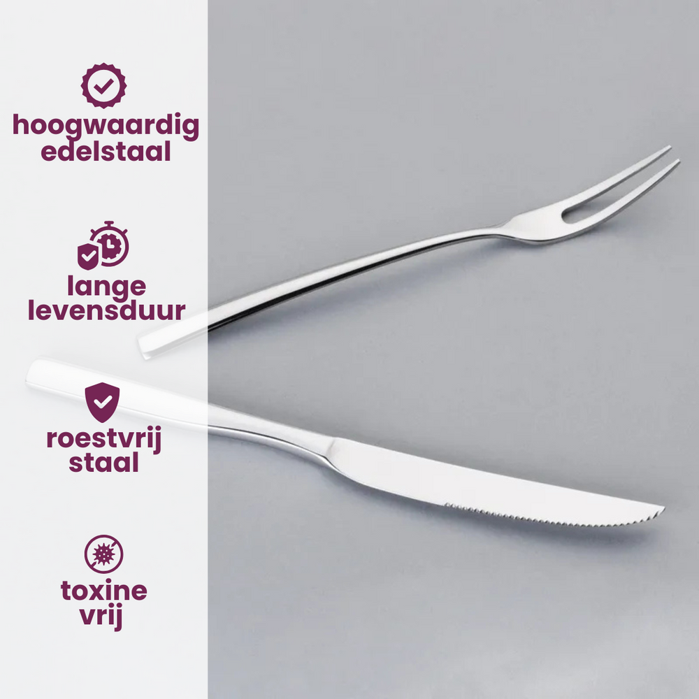 Villeroy & Boch Steakset Piemont - 12-delig