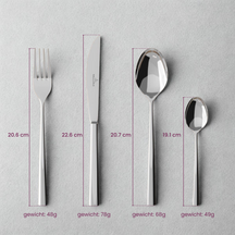 Villeroy & Boch Bestekset Piemont - RVS - 16-delig / 4 personen