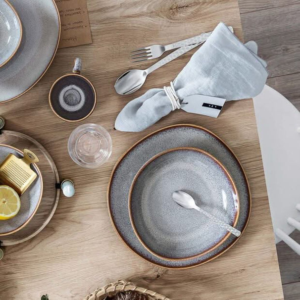 Villeroy & Boch Serviesset Lave - Beige - 12-delig / 4 personen