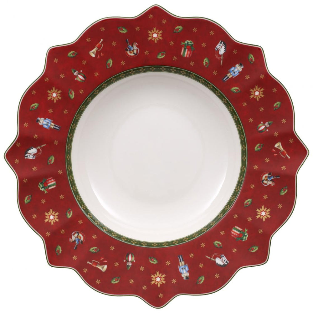 Villeroy & Boch Diep Bord Toy's Delight - ø 26 cm - Rood