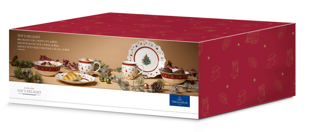 Villeroy & Boch Ontbijtset Toy's Delight - Wit