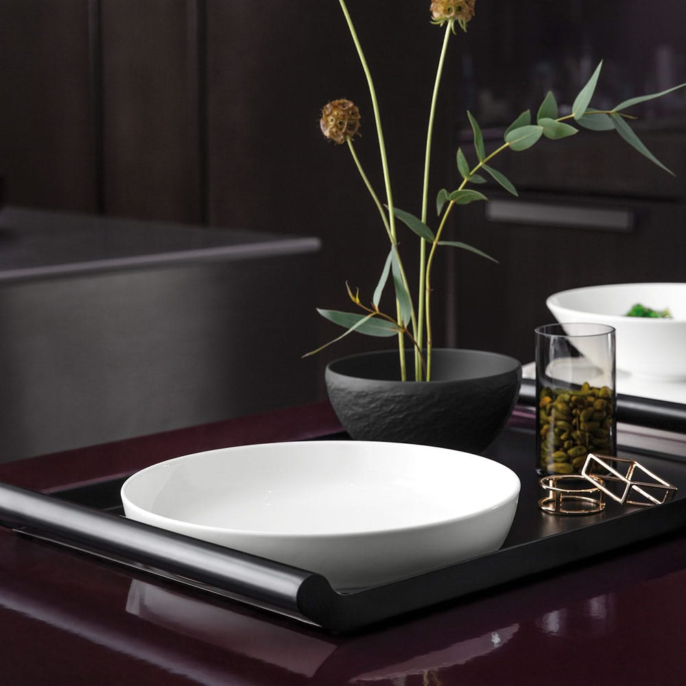 Villeroy & Boch Serviesset La Boule - Wit 7-delig / 2 personen - 2x kom, 2x schaal, 2x universeel bord, 1x serveerschaal