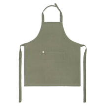 Tablier de cuisine Walra Cuisinez avec bonheur Vert armée 90 x 75 cm