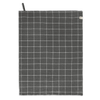 Walra Keukenhanddoek Cubes Off Black 50 x 70 cm