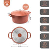 Cocotte Westinghouse Performance Rebel Red - ø 24 cm / 4,5 litres