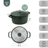 Westinghouse Braadpan Performance - Gracious Green - ø 28 cm / 6.7 liter