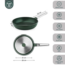 Westinghouse Koekenpan Performance - Gracious Green - ø 28 cm - standaard anti-aanbaklaag