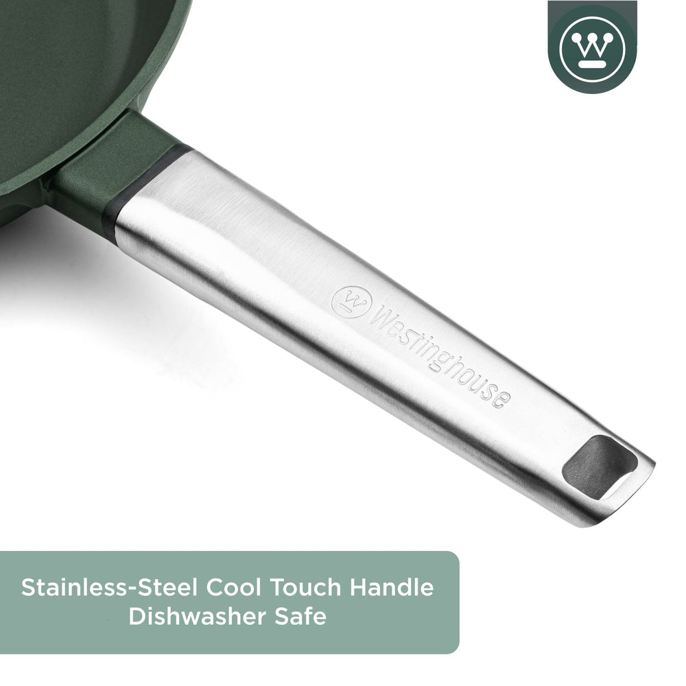 Westinghouse Grill Pan Performance - Gracious Green - 28 x 28 cm - revêtement antiadhésif standard