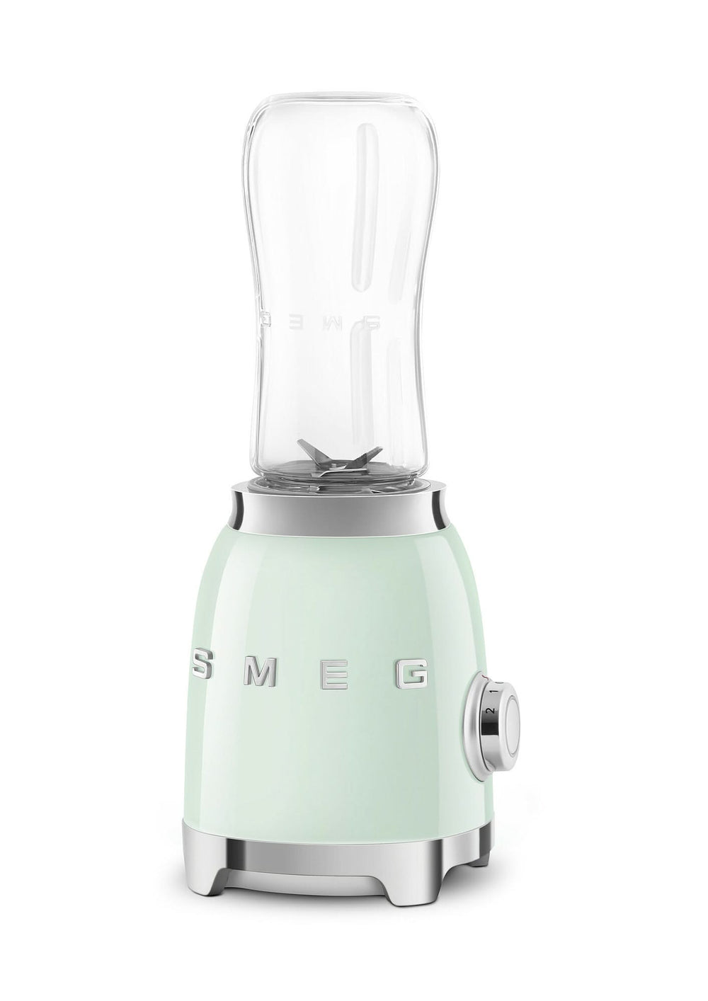 SMEG Smoothie Blender - compact - Vert d'eau - 600 ml - PBF01PGEU