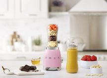 SMEG Smoothie Blender - compact - Roze - 600 ml - PBF01PKEU