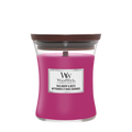 Bougie parfumée WoodWick Wild Berry & Beets - Moyenne - 11 cm / ø 10 cm