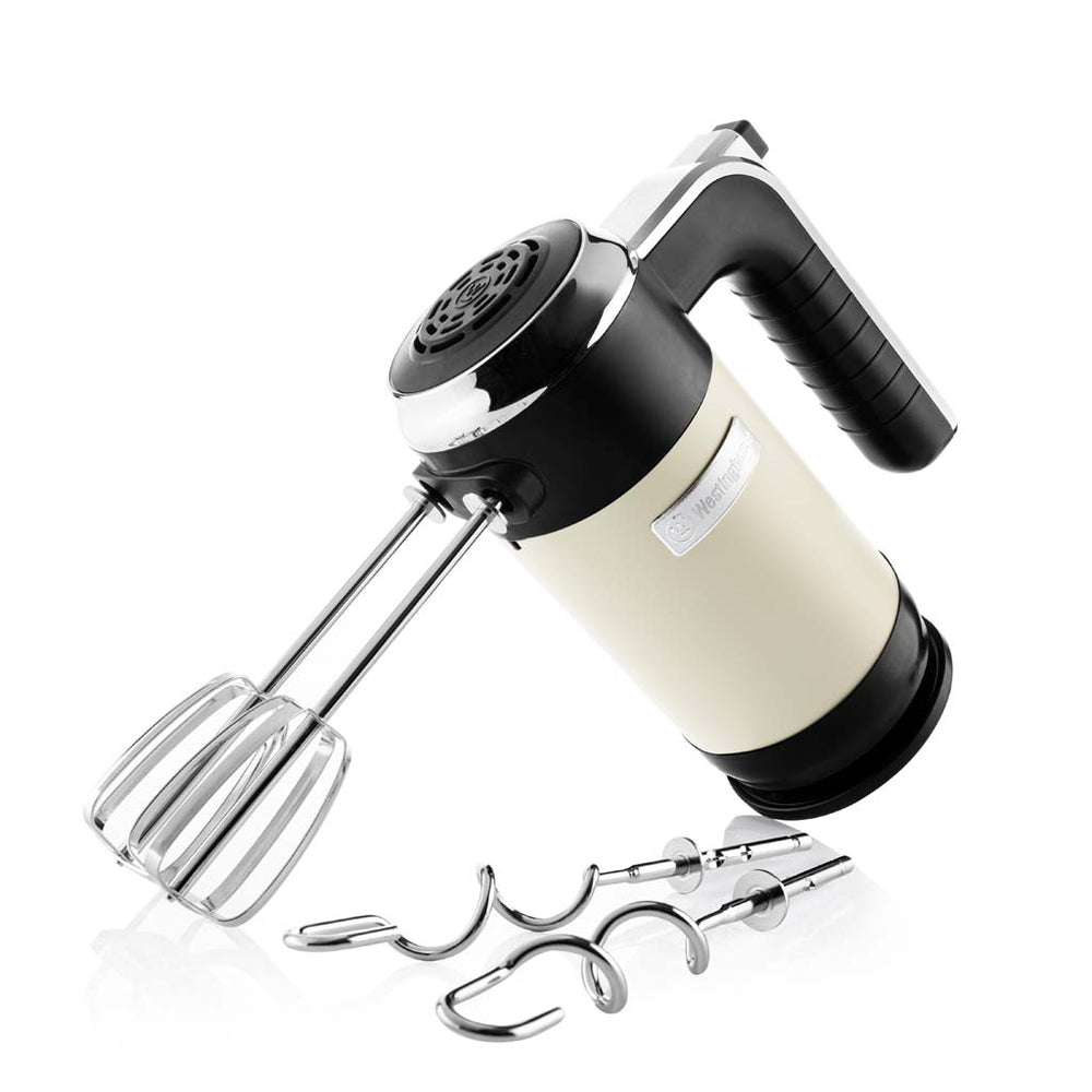 Westinghouse Handmixer Retro Collections - 6 standen - vanilla white - WKHM250WH