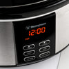 Westinghouse Slow Cooker - casserole en céramique amovible - acier inoxydable - 6 litres - WKSC65