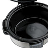 Westinghouse Slow Cooker - casserole en céramique amovible - acier inoxydable - 6 litres - WKSC65