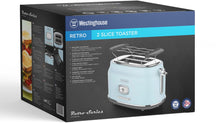 Westinghouse Broodrooster Retro Collections - 2 sleuven - blauw - WKTTB857BU