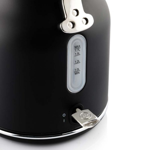 Westinghouse Kettle Retro Collections - 2200 W - noir réglisse - 1,7 litre - WKWKH148BK