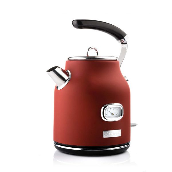 Westinghouse Kettle Retro Collections - 2200 W - rouge canneberge - 1,7 litre - WKWKH148RD