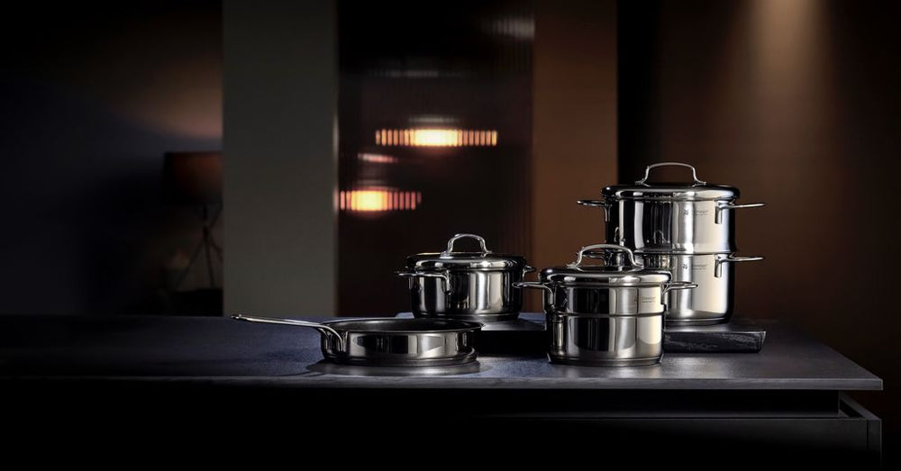 WMF Groentestomer met deksel Mini - ø 16 cm