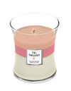 Bougie parfumée WoodWick Medium Trilogy Blooming Orchard - 11 cm / ø 10 cm