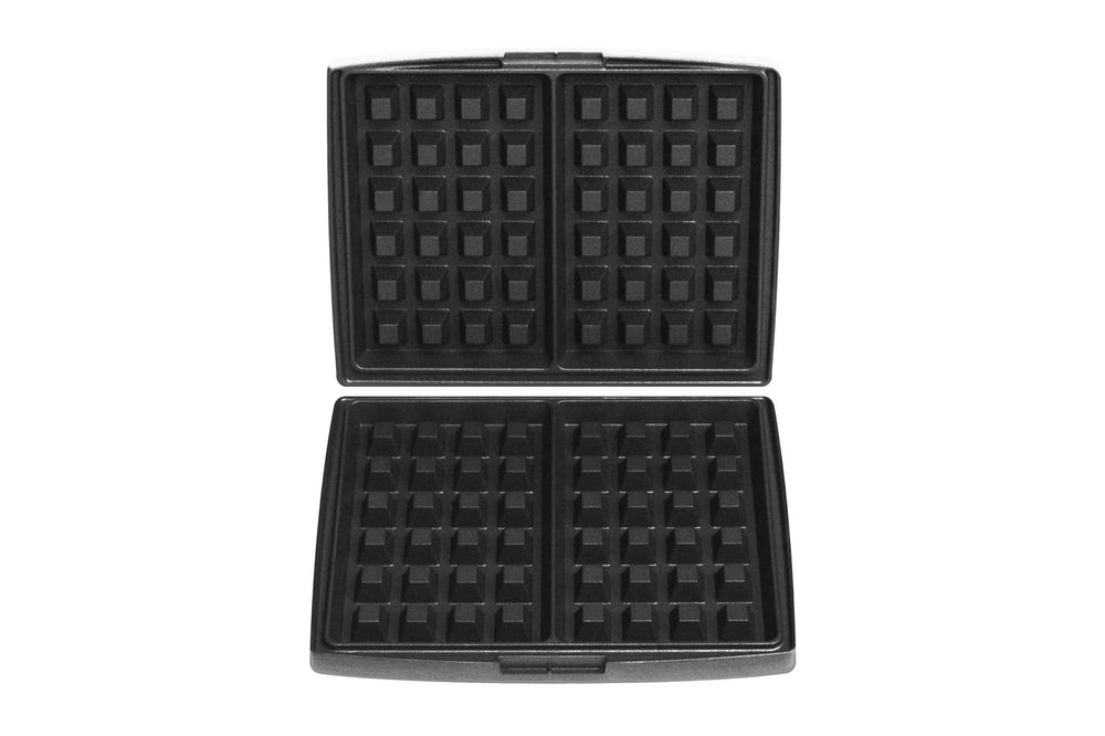 Fritel Bakplaten Set voor Brusselse en Luikse Wafel 4 x 6 cm