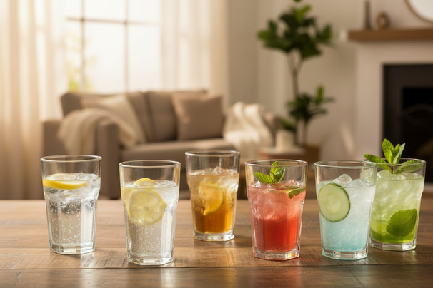 Cookinglife Waterglazen 250 ml & 350 ml - Glas - 12 stuks