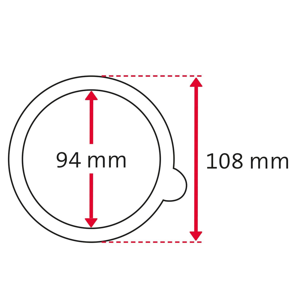 Westmark Ring voor Weckpot ø 9.4 cm - 6 stuks