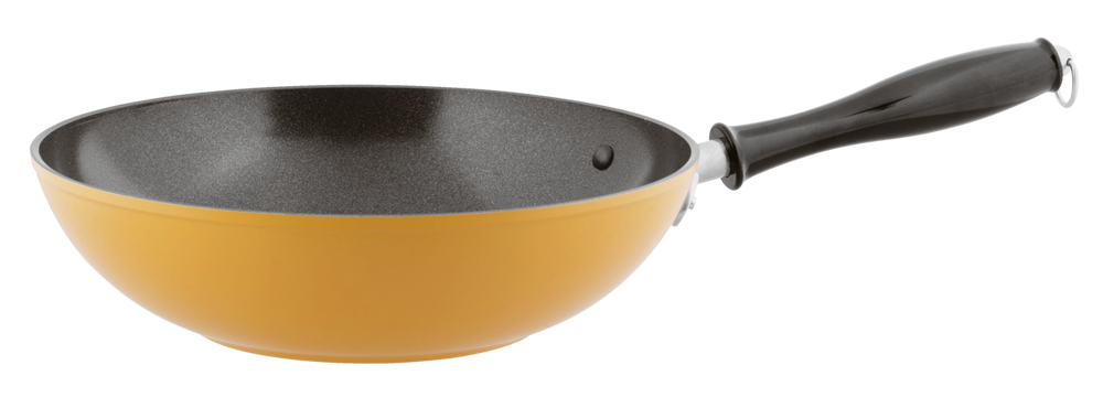 Poêle Wok Sambonet Vintage Spadella Ø 28 cm Jaune - Convient également à l'induction