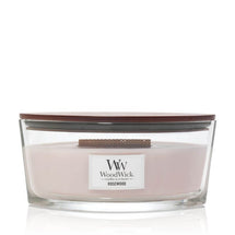 Bougie Parfumée WoodWick Ellipse Bois de Rose - 9 cm / 19 cm