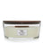 Bougie parfumée en bois WoodWick Ellipse White Teak - 9 cm / 19 cm