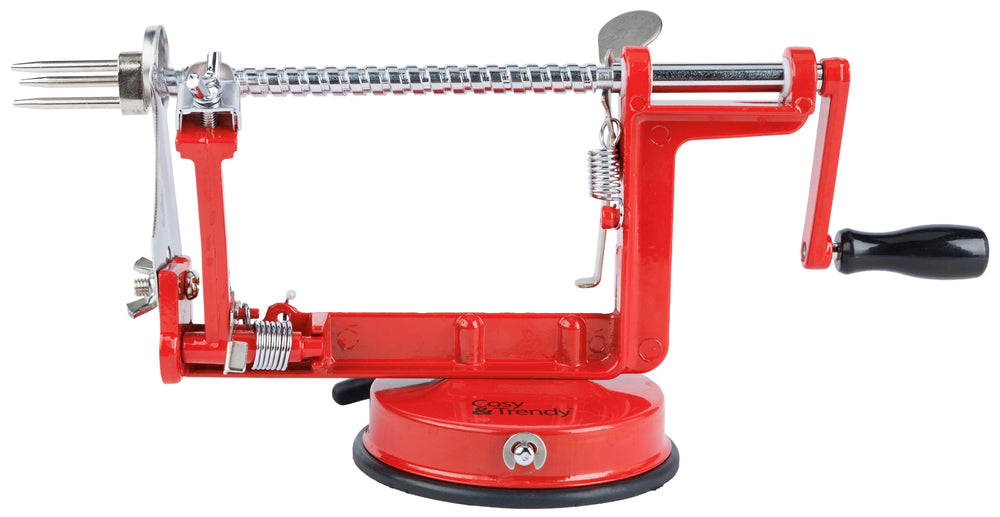 Cosy & Trendy Appelschilmachine met Zuignap - Rood