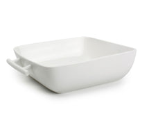 BonBistro Plat à four Yong Squito - Blanc - 16 x 16 x 5 cm / 940 ml