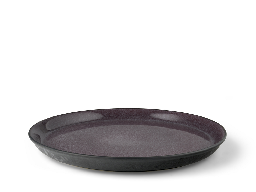 Assiette de service Bitz Gastro Noir/violet ø 27 cm