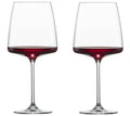 Verres à vin en verre Zwiesel Vivid Senses Velouté &amp; Somptueux - 710 ml - 2 pièces