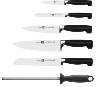 Zwilling Messenblok - Four Star - RVS - 7-delig