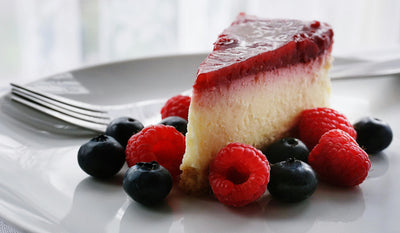 Aardbei cheesecake